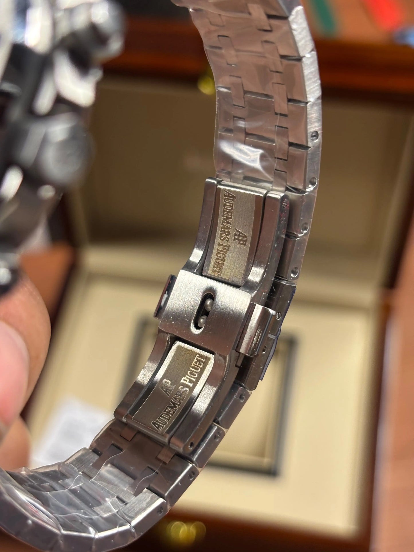 Audemars pigue_t Royal Oak Chronograph white