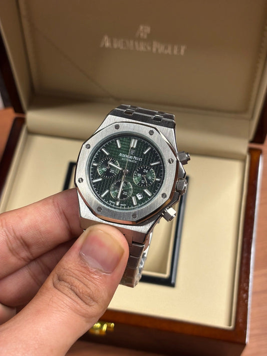 Audemars pigue_t Royal Oak Chronograph Green