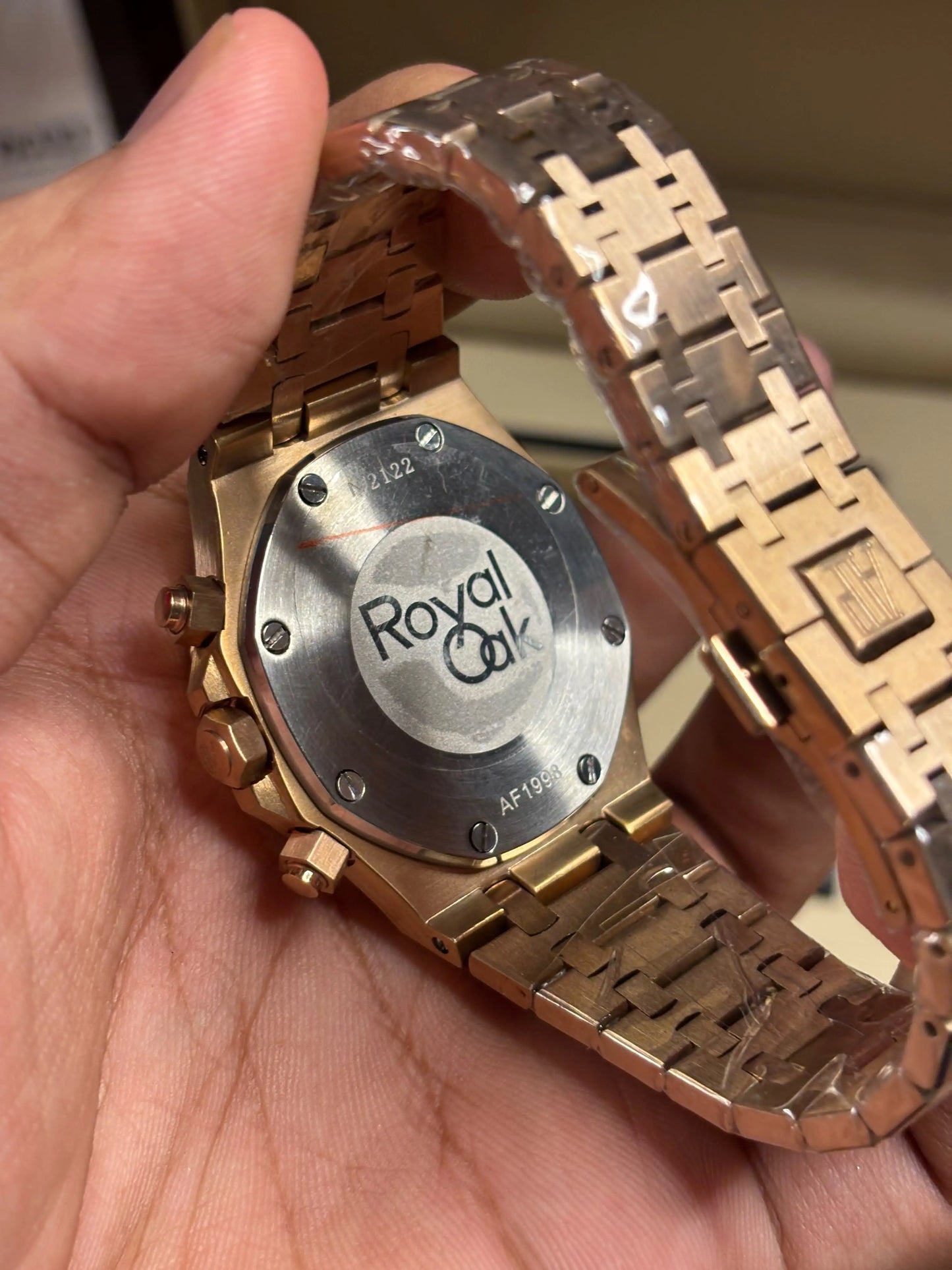 Audemars pigeu_t royal oak chronograph Blue