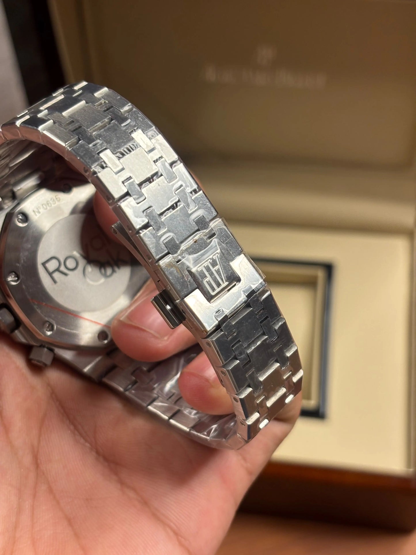 Audemars pigue_tRoyal Oak Chronograph Blue