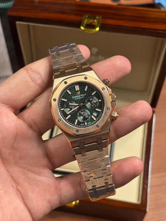Audemars pigeu_t royal oak chronograph Green