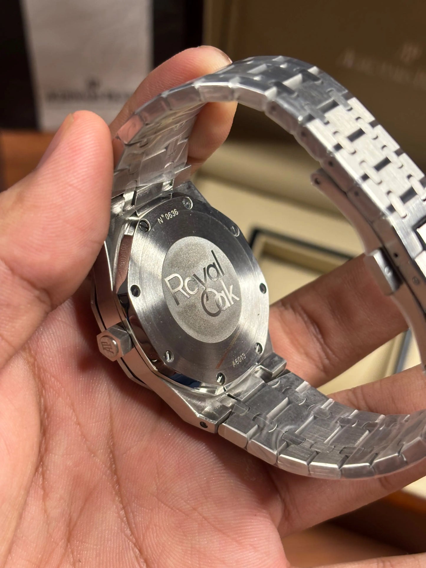 Audemar_s Piguet Royal Oak Quartz Silver-Black