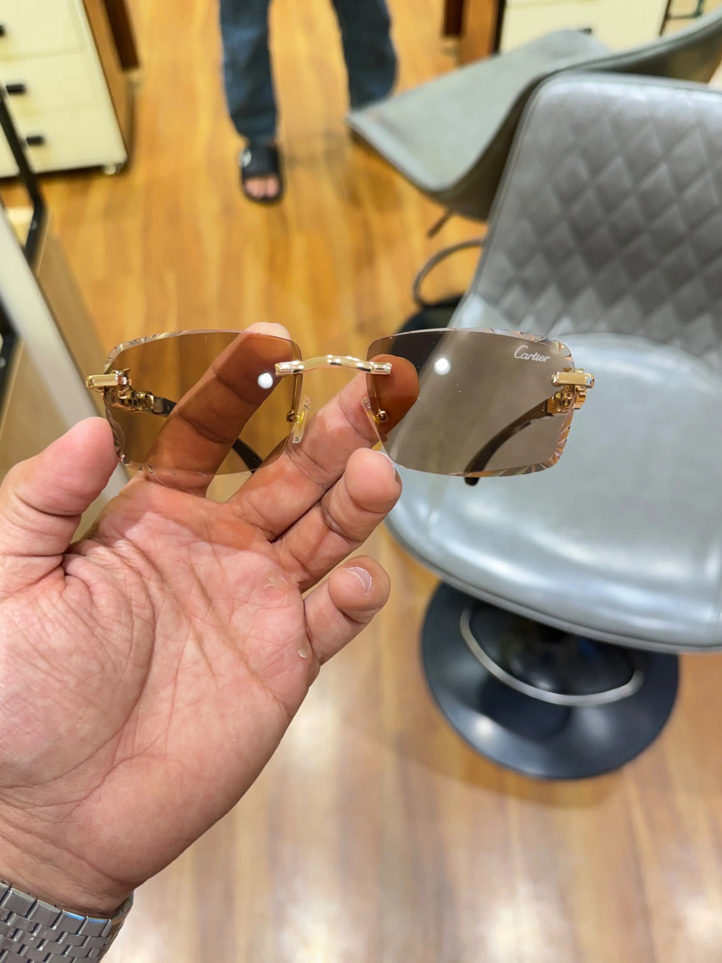 Copy Cartier_2520_gold_brown