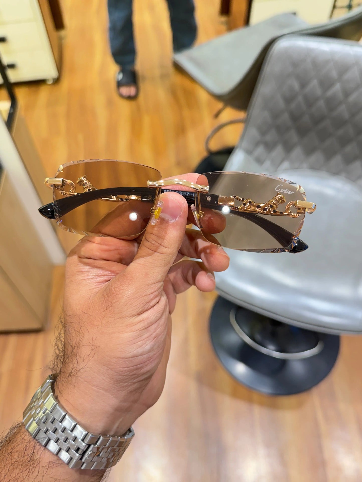 Copy Cartier_2520_gold_brown