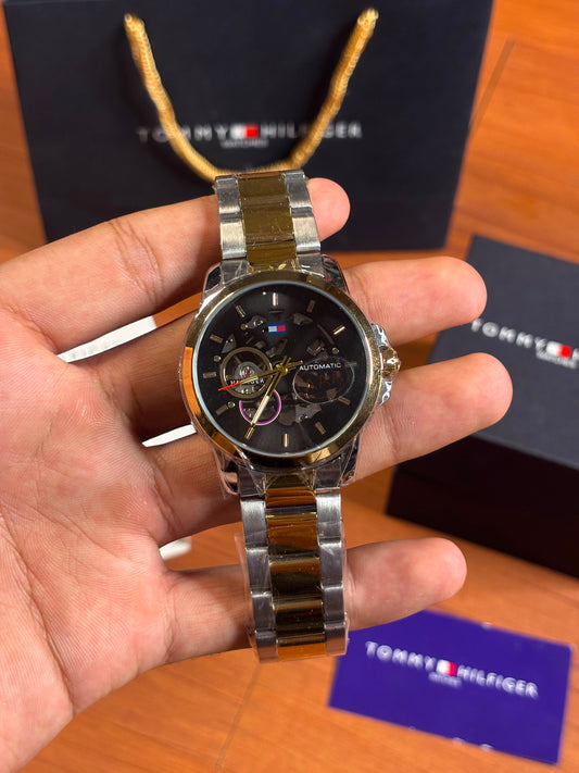 Tommy Hilfiger skeleton automatic