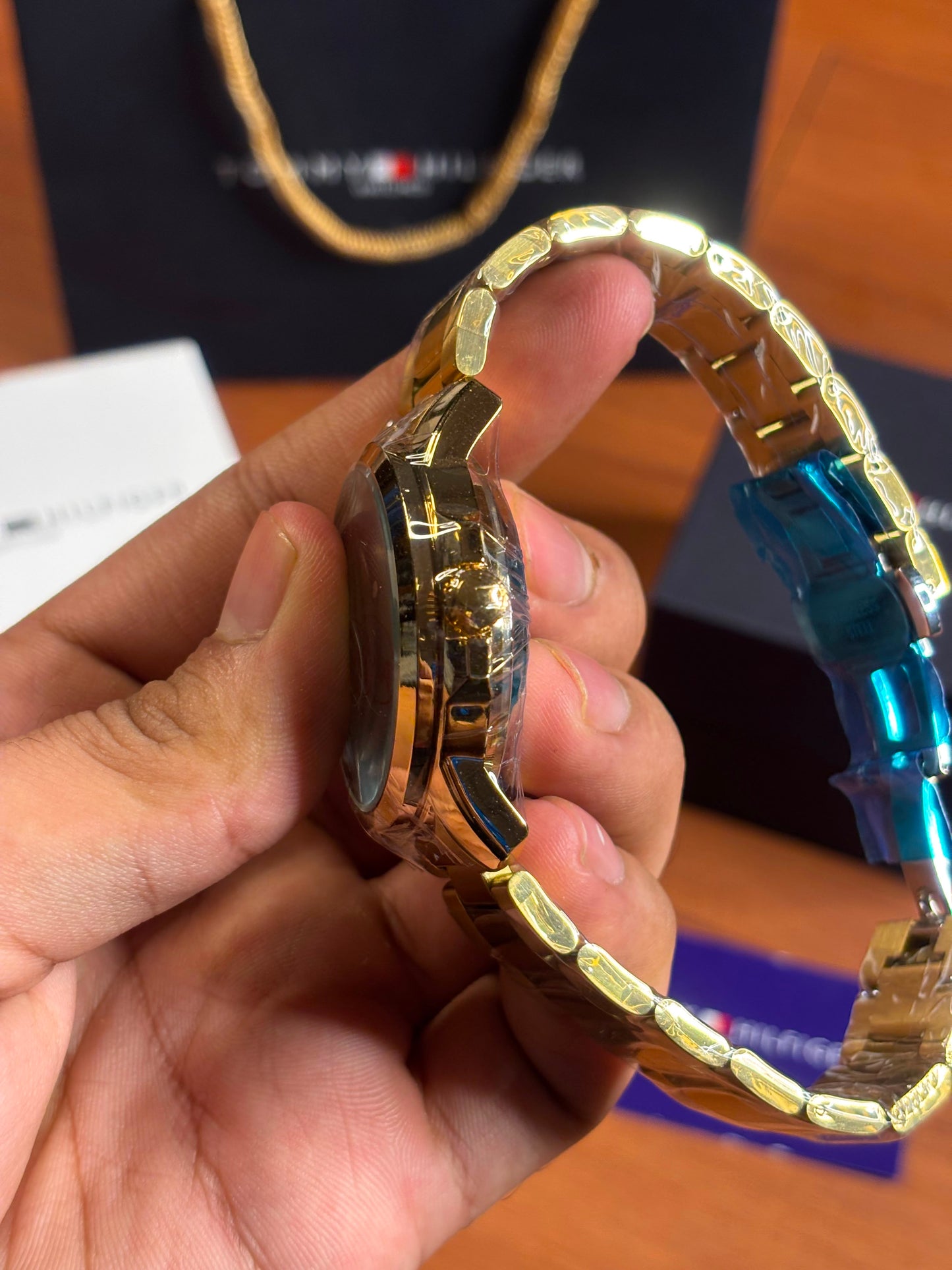 Tommy Hilfiger skeleton automatic