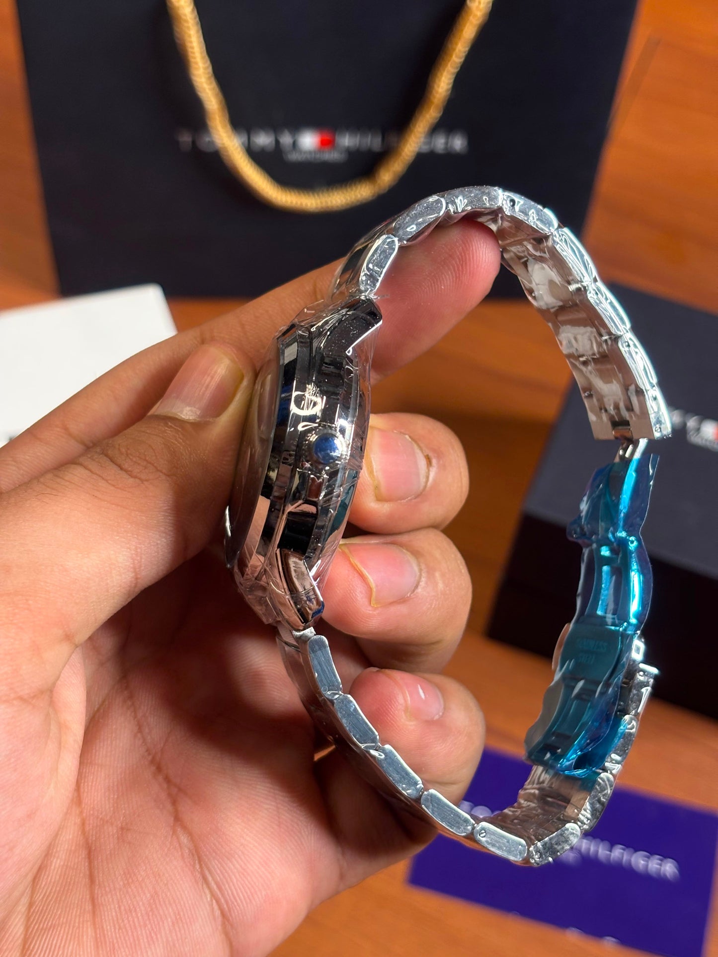 Tommy Hilfiger skeleton automatic