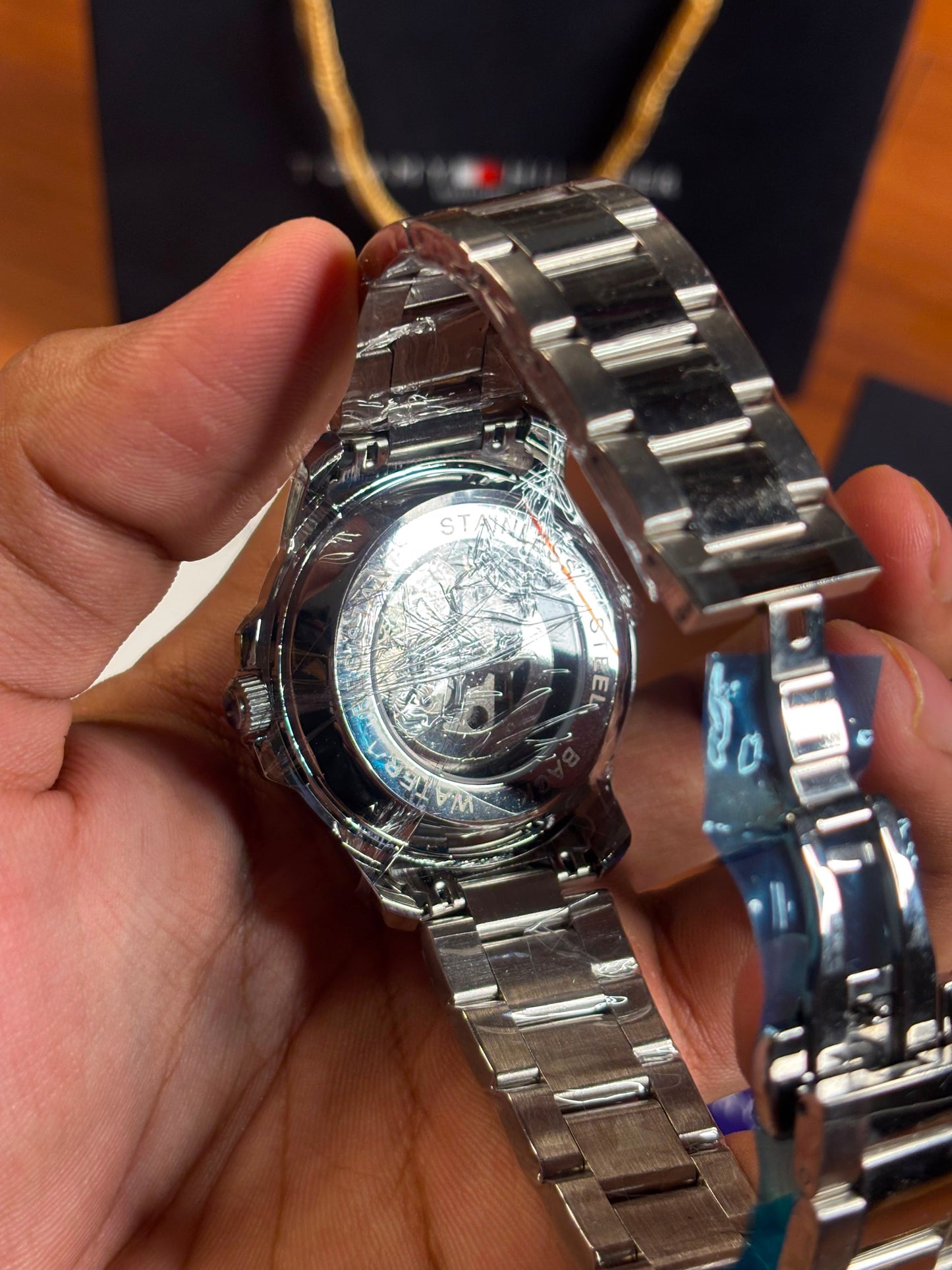 Tommy Hilfiger skeleton automatic