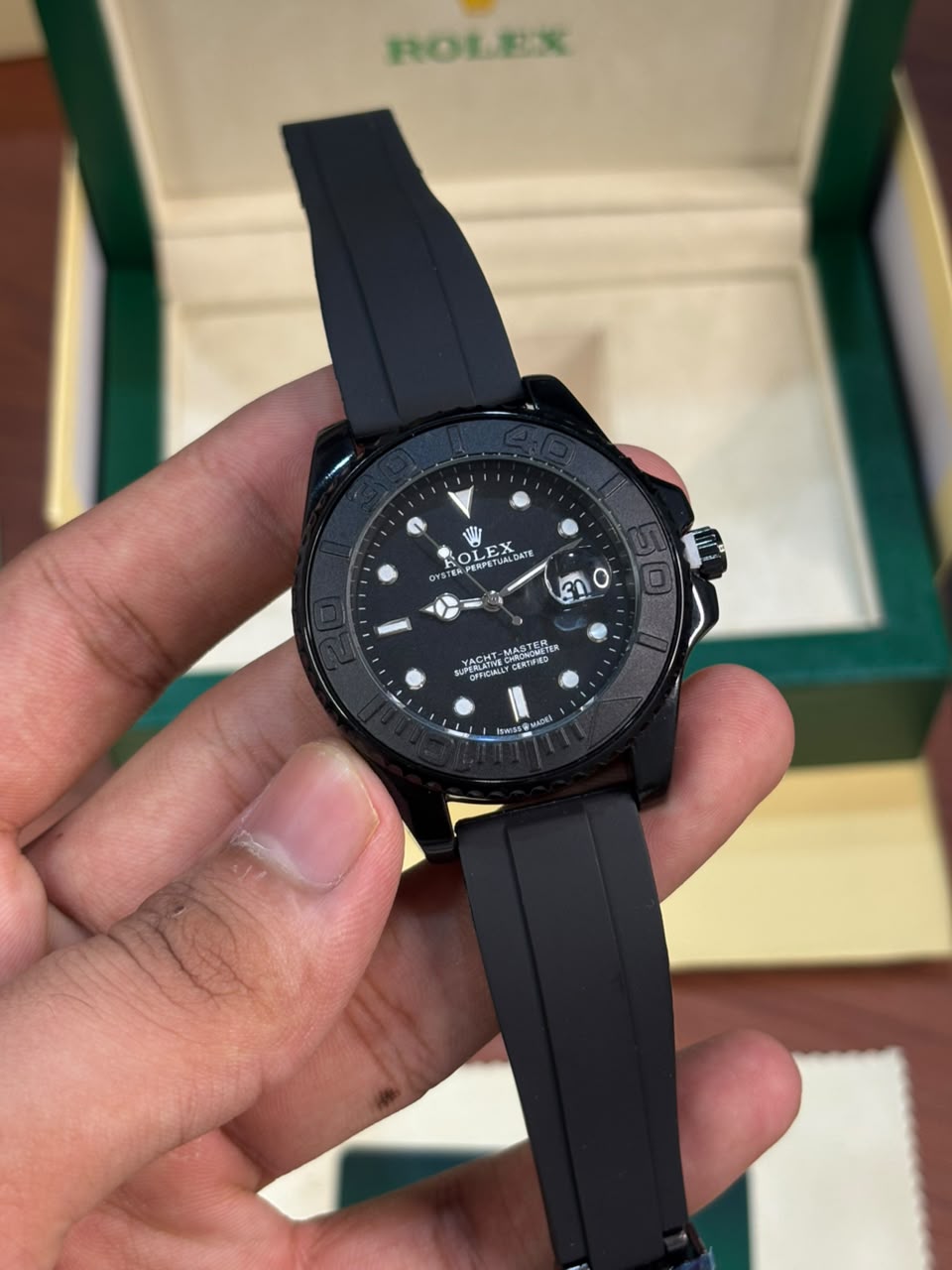 Role_x Yacht-Master full black