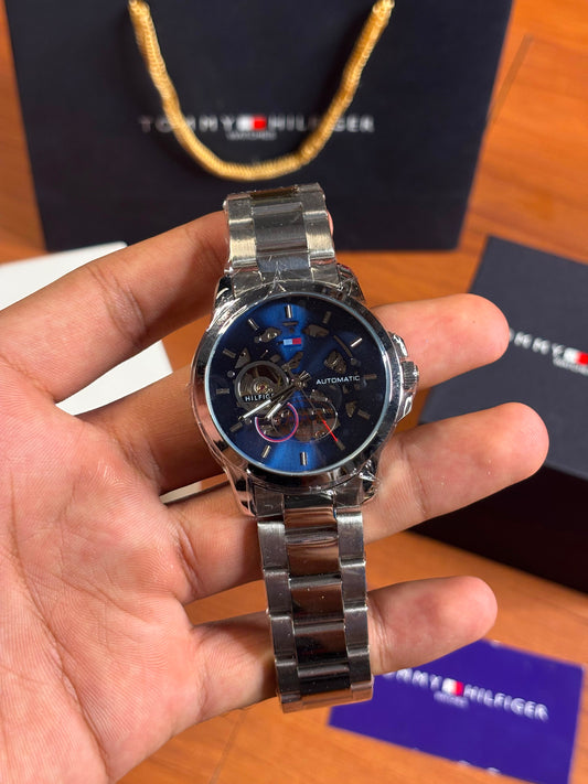 Tommy Hilfiger skeleton automatic