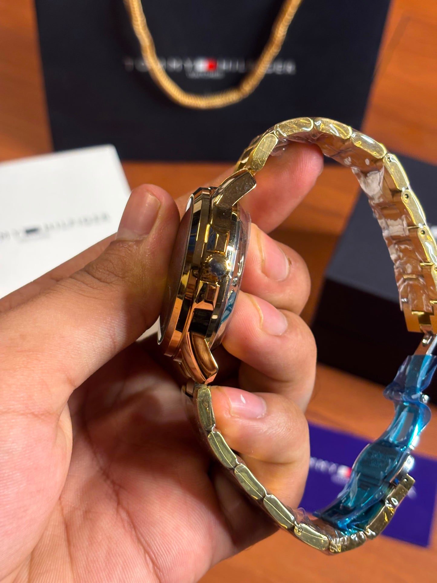 Tommy Hilfiger skeleton automatic