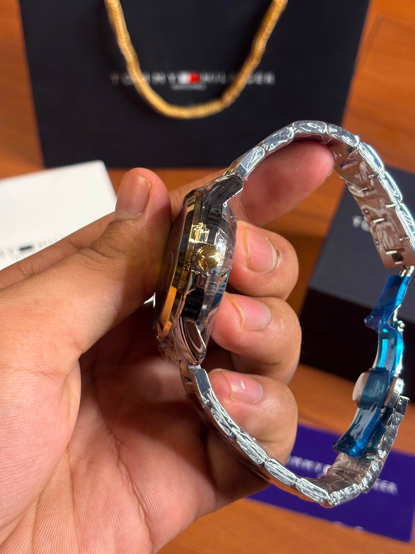 Tommy Hilfiger skeleton automatic