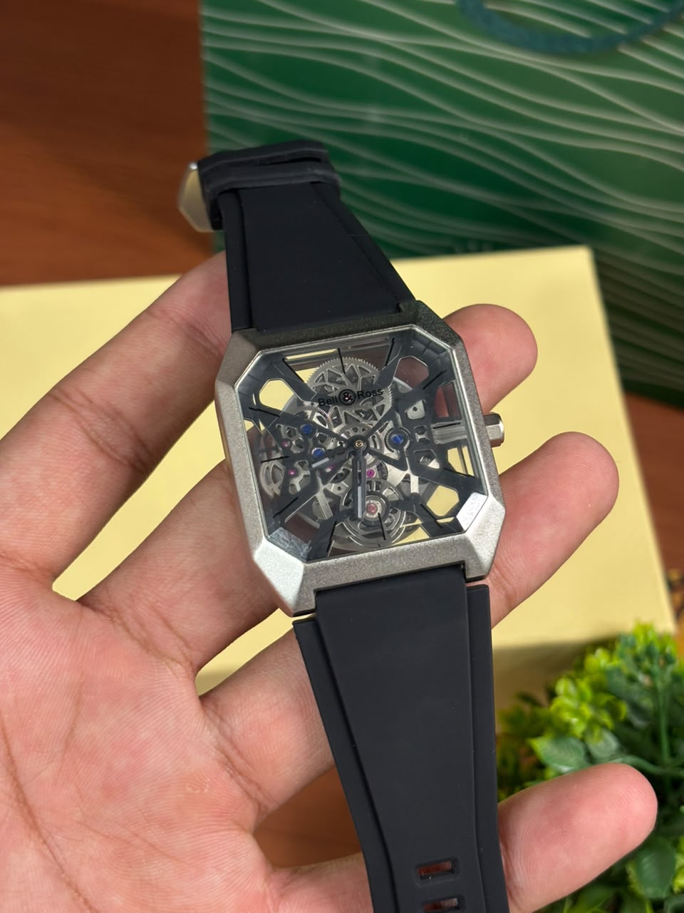 Bell&Rose BR03 Cyber automatic Silver Black Dial