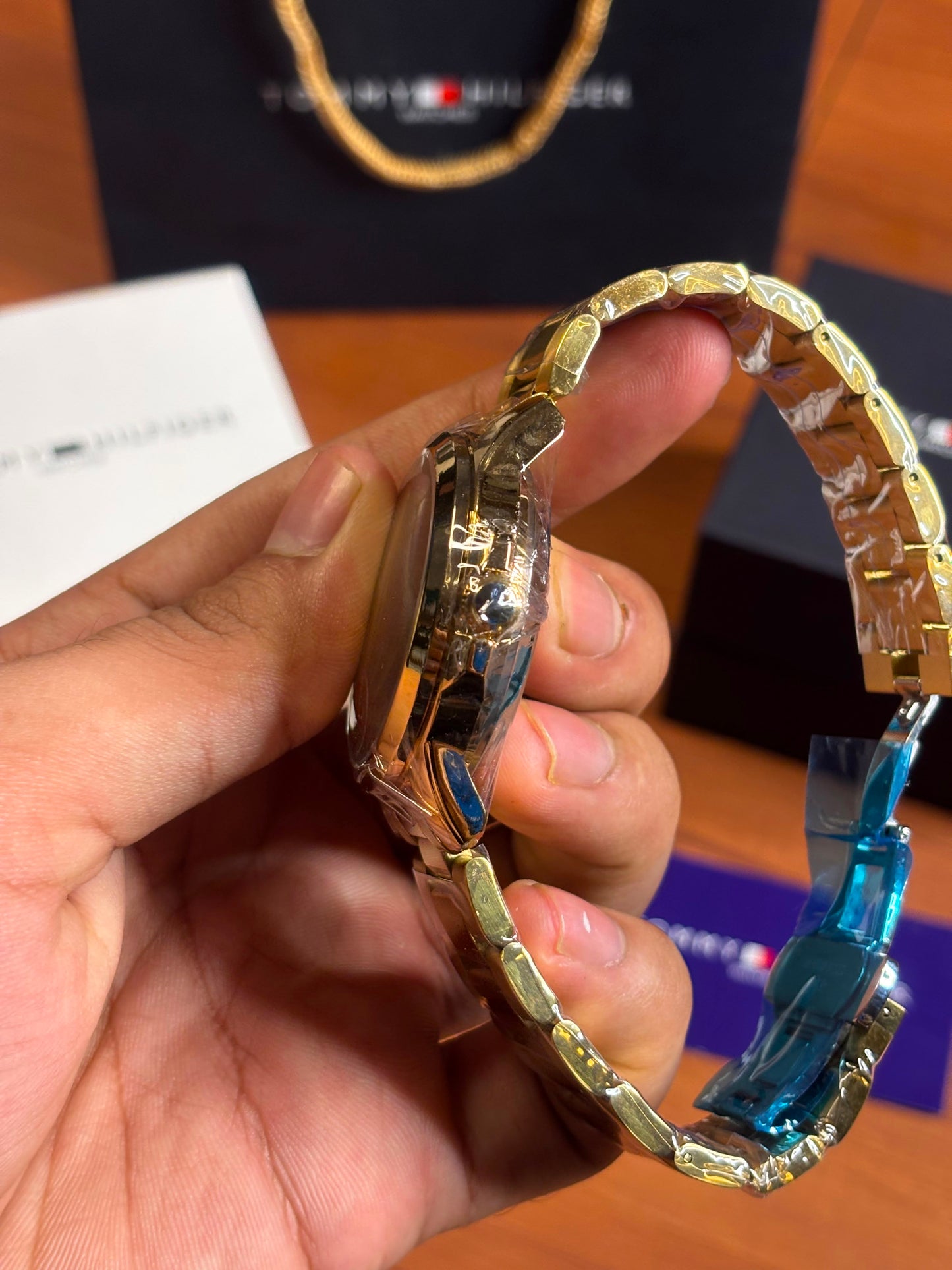 Tommy Hilfiger skeleton automatic