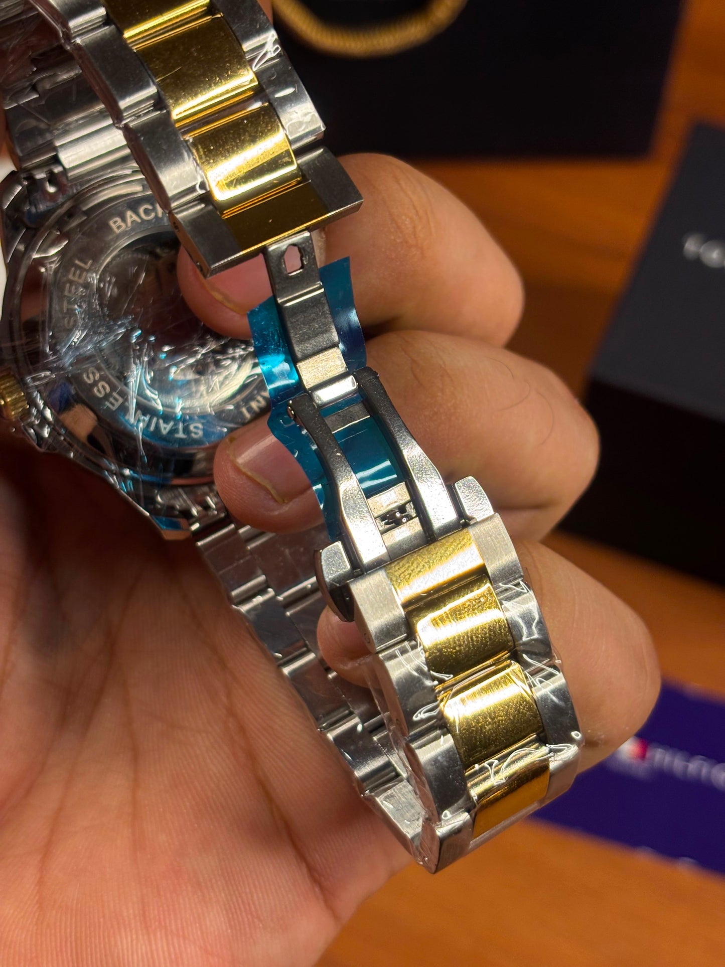 Tommy Hilfiger skeleton automatic