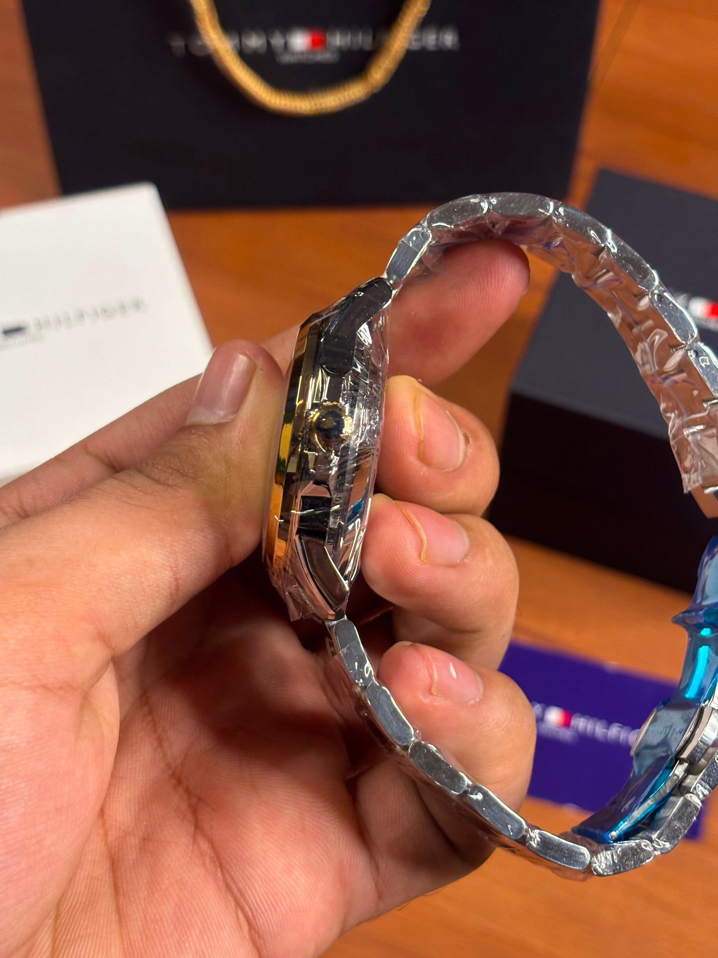 Tommy Hilfiger skeleton automatic