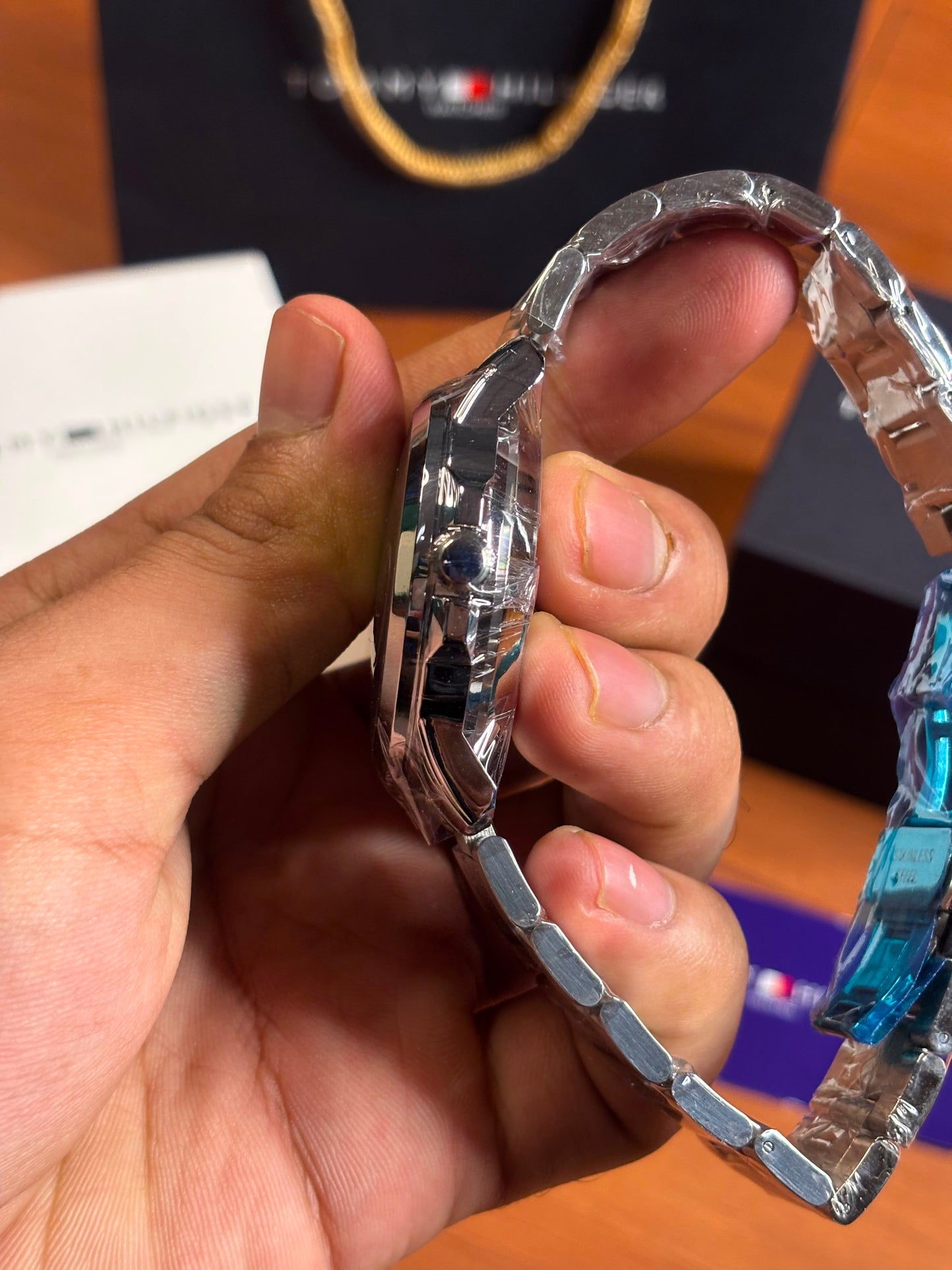 Tommy Hilfiger skeleton automatic