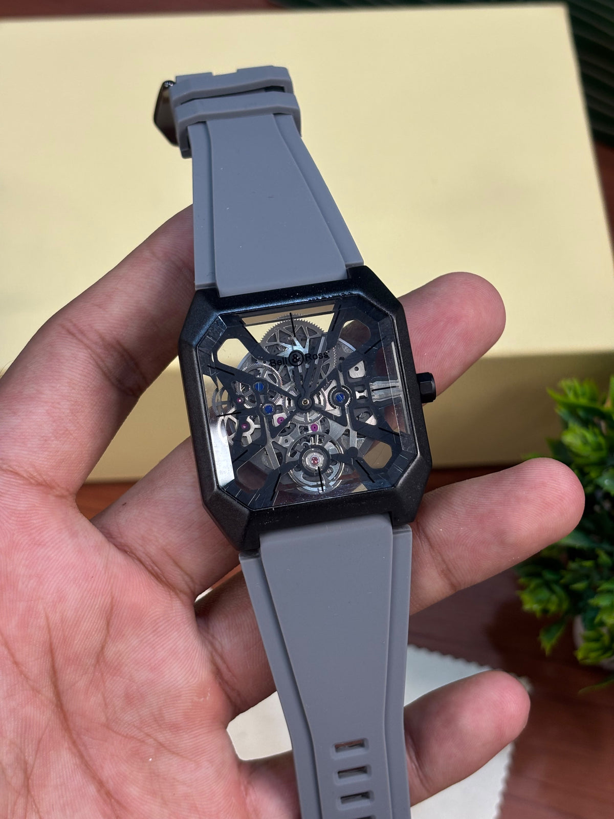Bell&Rose BR03 Cyber automatic Grey Black Dial