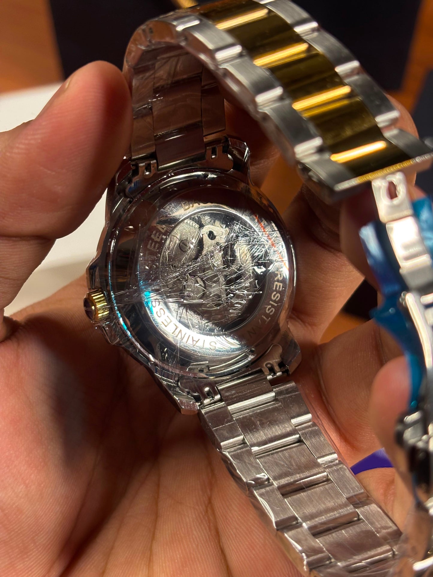 Tommy Hilfiger skeleton automatic