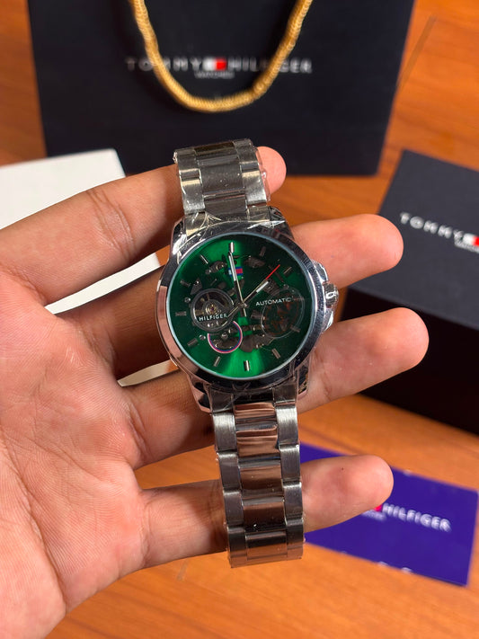 Tommy Hilfiger skeleton automatic