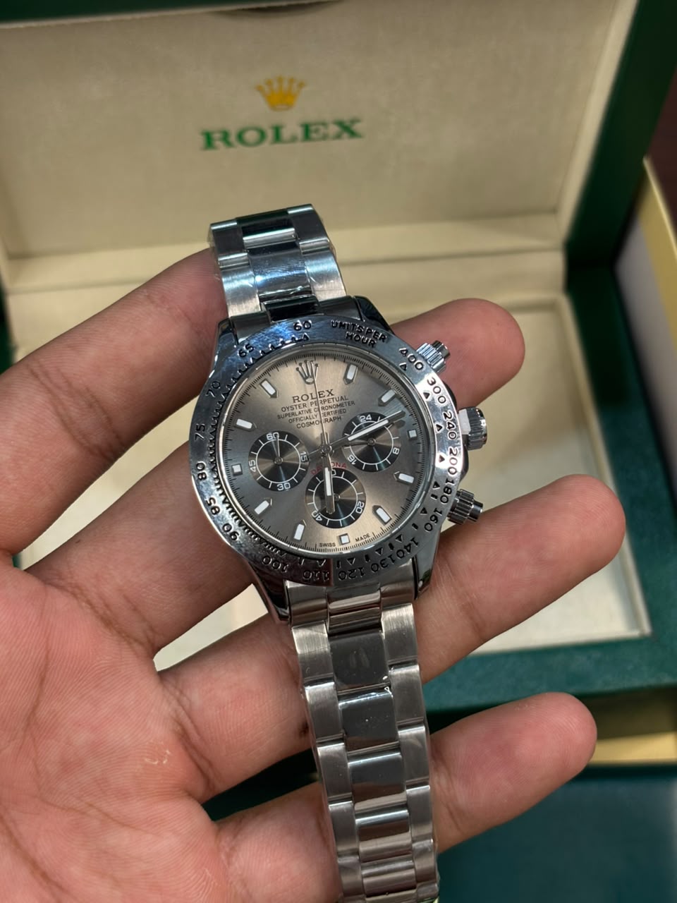 Role_x Daytona Oyster Perpetual Grey