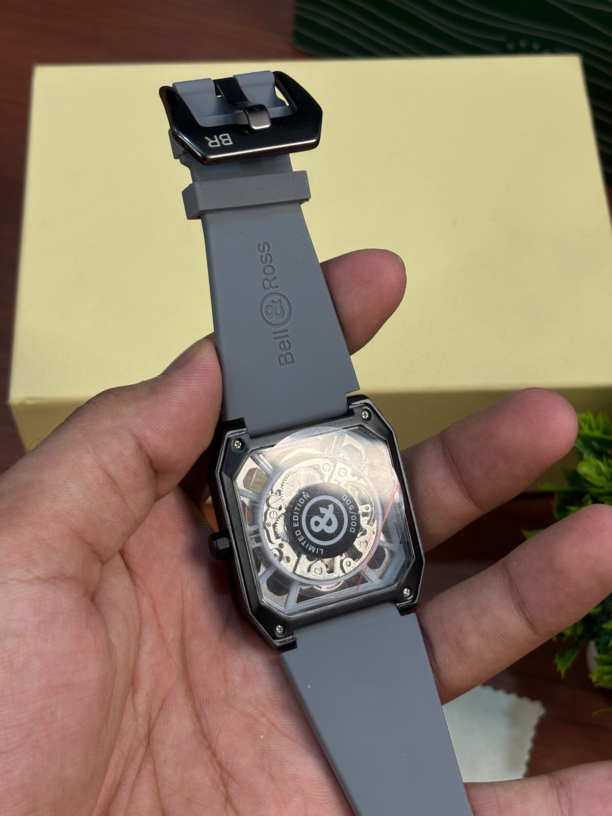 Bell&Rose BR03 Cyber automatic Grey Black Dial