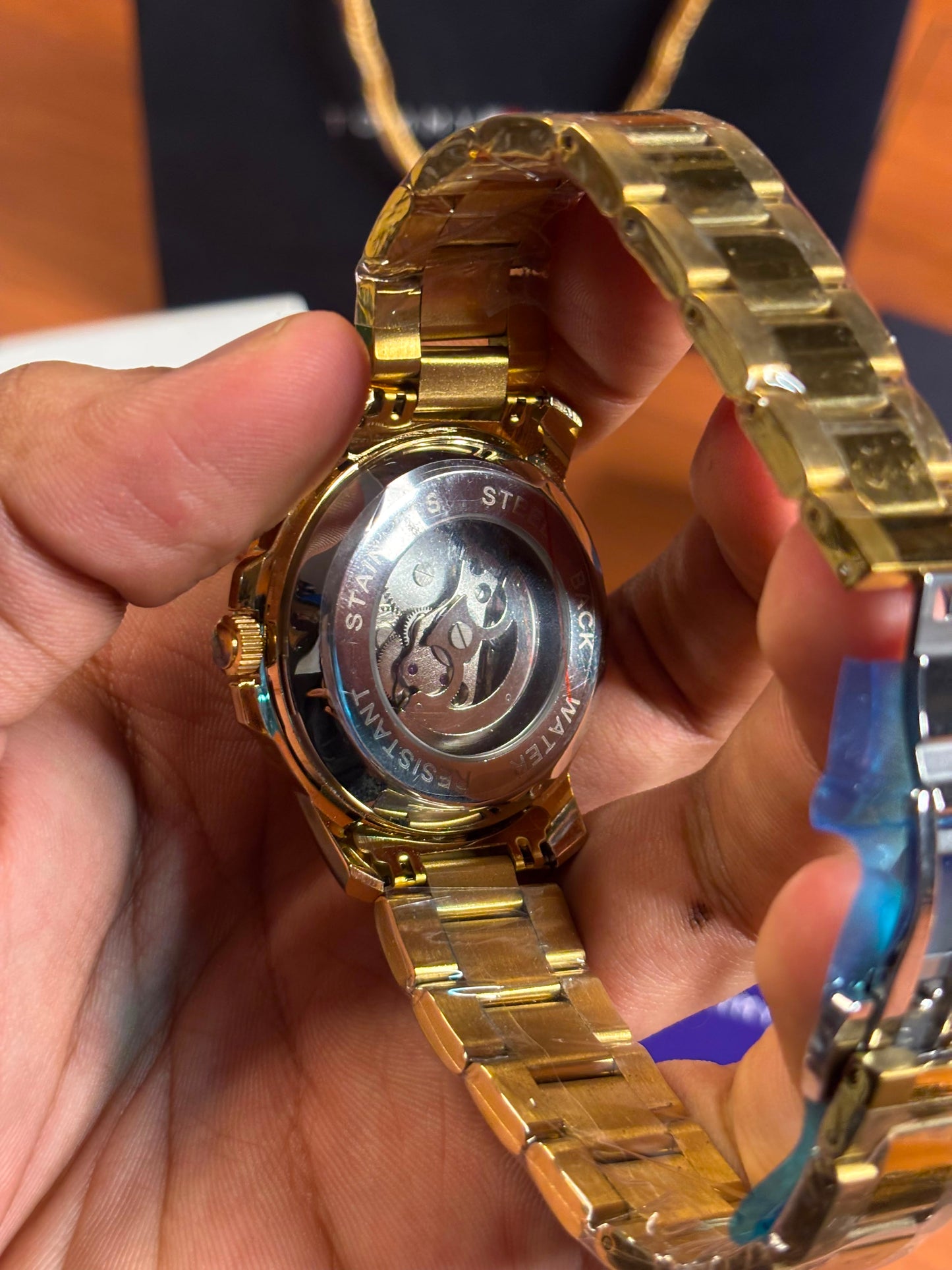 Tommy Hilfiger skeleton automatic