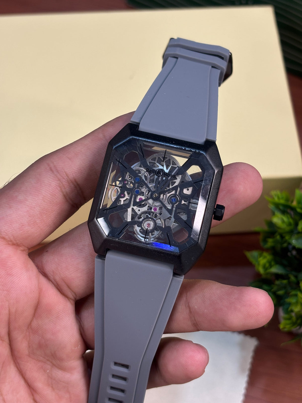Bell&Rose BR03 Cyber automatic Grey Black Dial